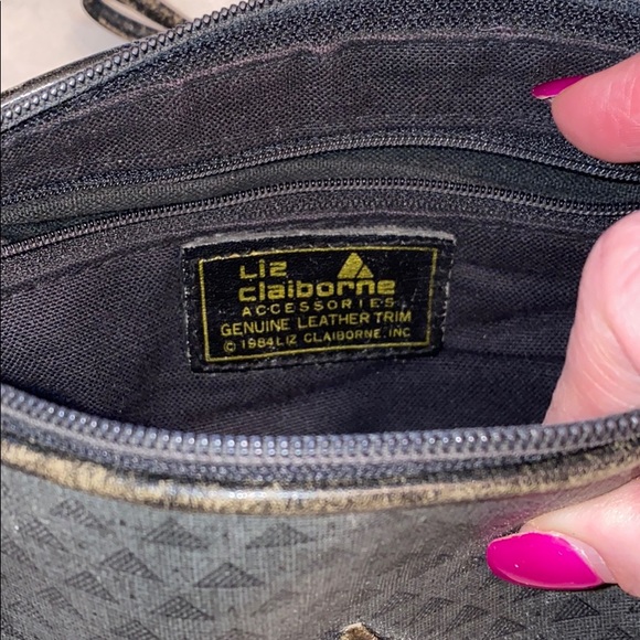 VINTAGE Liz Claiborne Crossbody Bag 1984 - Picture 7 of 8